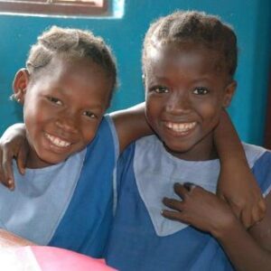 2006SierraLeone-2girlsclassroom