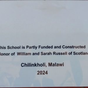 Malawi 2024 plaque