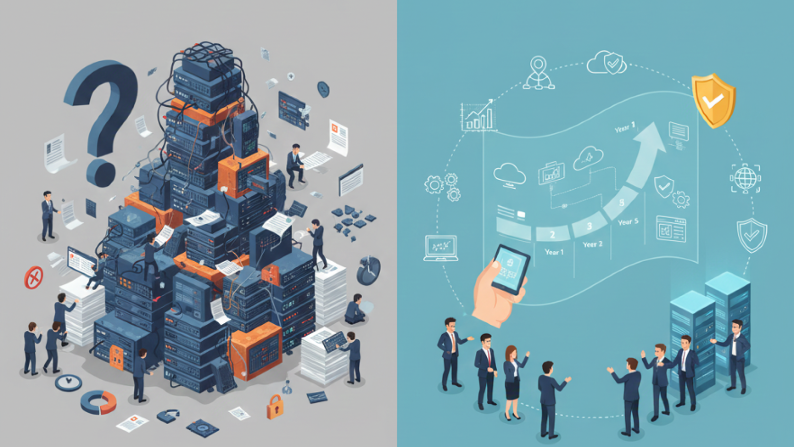 The Five-Year IT Modernization Plan Template- Build Resilience in 60 Seconds